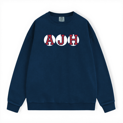 AJH RETIRED SOX LETTER CREWNECK