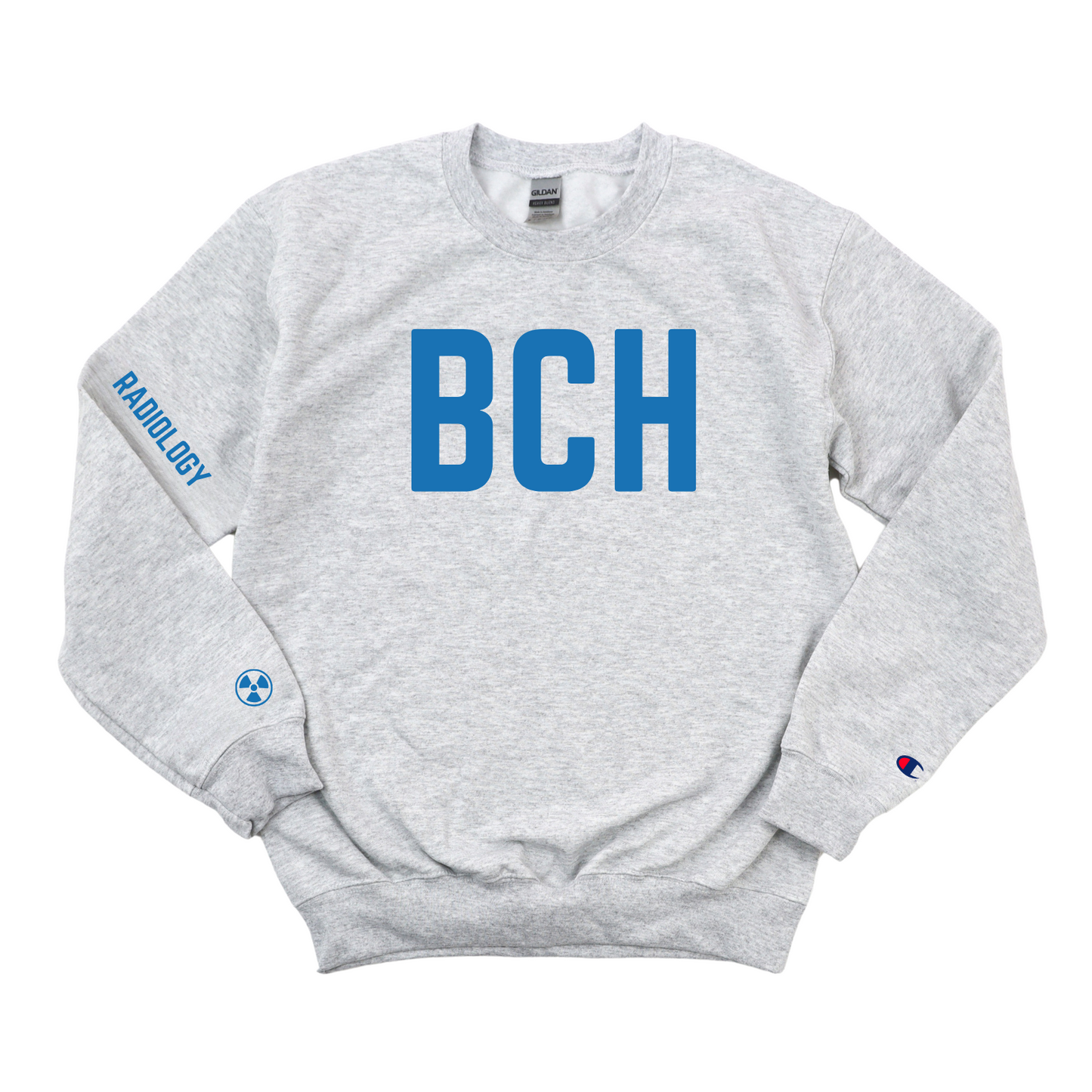 ROYAL BLUE BCH RADIOLOGY CHAMPION CREWNECK