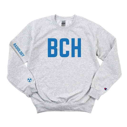 ROYAL BLUE BCH RADIOLOGY CHAMPION CREWNECK