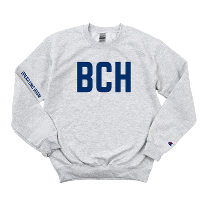 NAVY BCH OPERATING ROOM CHAMPION CREWNECK