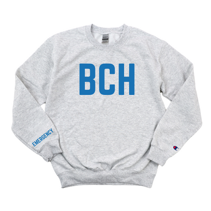 ROYAL BLUE BCH EMERGENCY CHAMPION CREWNECK