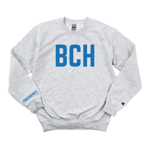 ROYAL BLUE BCH EMERGENCY CHAMPION CREWNECK