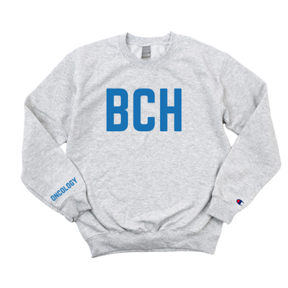 ROYAL BLUE BCH ONCOLOGY CHAMPION CREWNECK