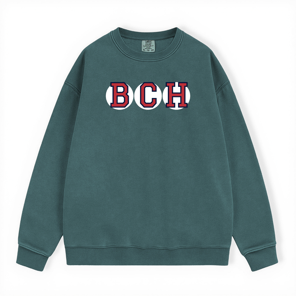 BCH RETIRED SOX LETTER CREWNECK