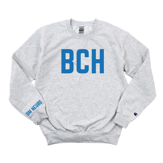 ROYAL BLUE BCH EEG TECH - 8M NEURO CHAMPION CREWNECK