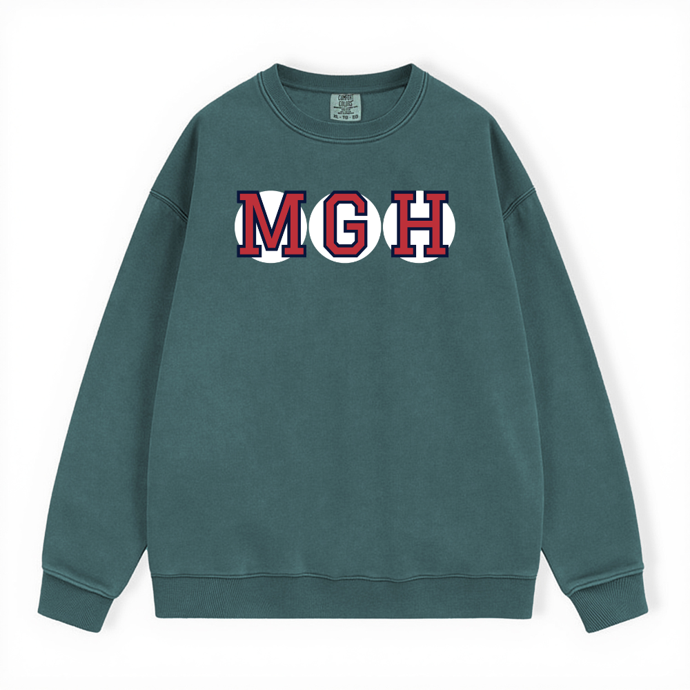 MGH RETIRED SOX LETTERS CREWNECK
