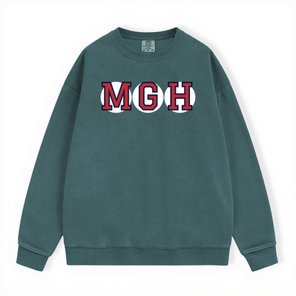 MGH RETIRED SOX LETTERS CREWNECK