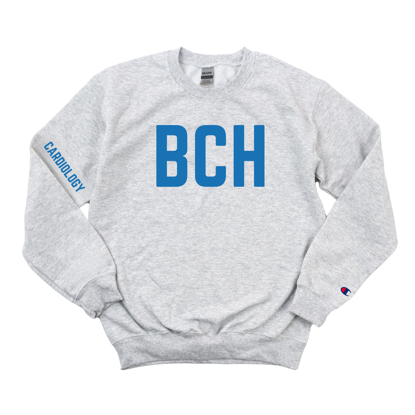 ROYAL BLUE BCH CA - CARDIOLOGY CHAMPION CREWNECK