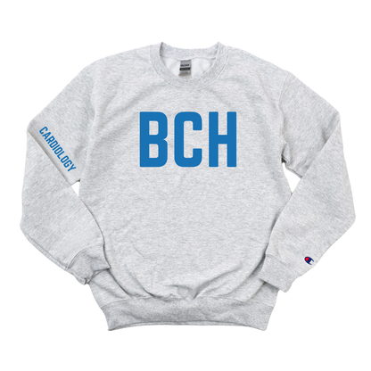 ROYAL BLUE BCH CA - CARDIOLOGY CHAMPION CREWNECK