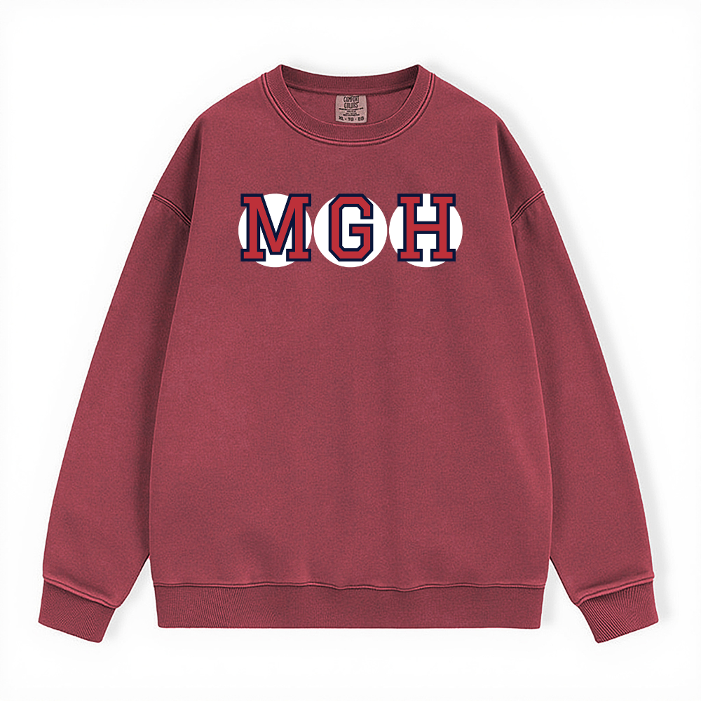 MGH RETIRED SOX LETTERS CREWNECK