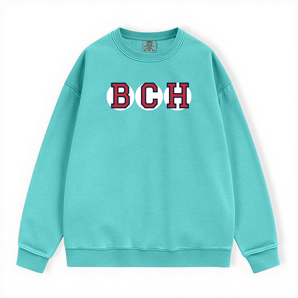 BCH RETIRED SOX LETTER CREWNECK