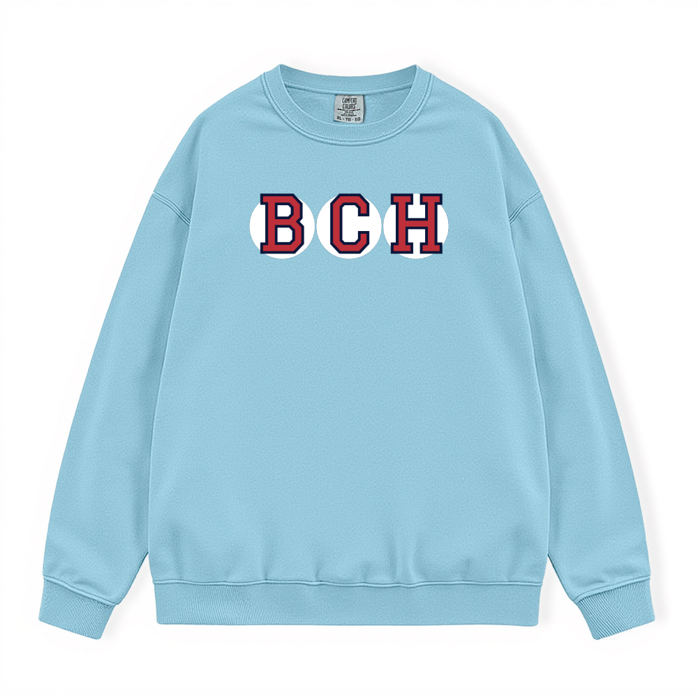 BCH RETIRED SOX LETTER CREWNECK