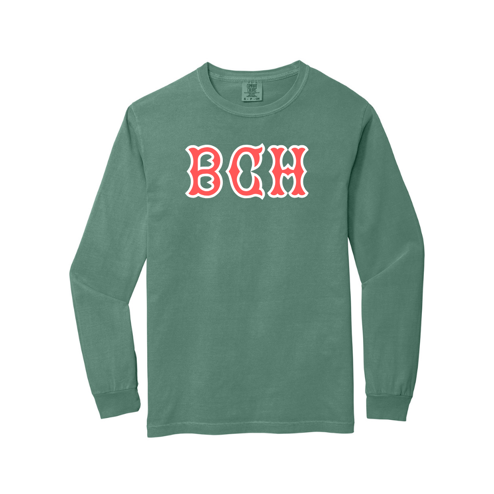 BCH SOX LETTERS LONG SLEEVE