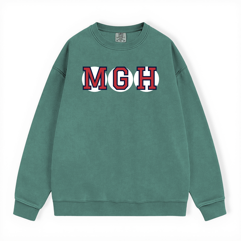 MGH RETIRED SOX LETTERS CREWNECK