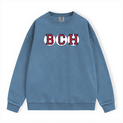 BCH RETIRED SOX LETTER CREWNECK