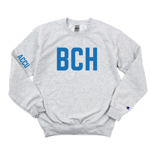 ROYAL BLUE BCH ACCU CHAMPION CREWNECK