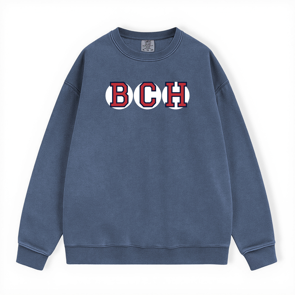 BCH RETIRED SOX LETTER CREWNECK
