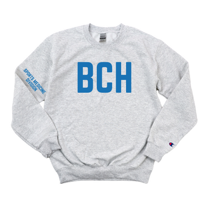 ROYAL BLUE BCH SPORTS MEDICINE DIVISION CHAMPION CREWNECK
