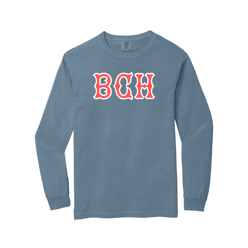 BCH SOX LETTERS LONG SLEEVE
