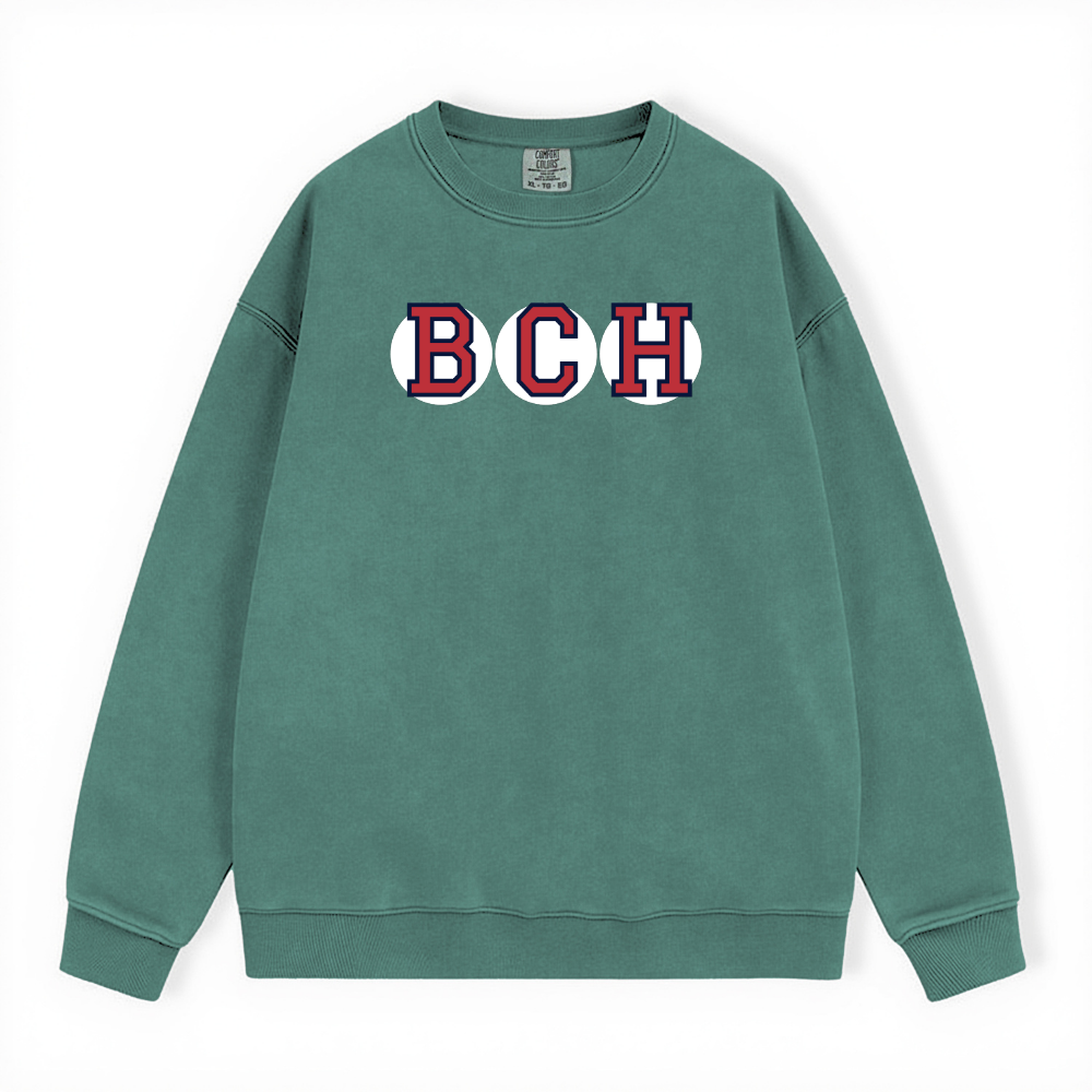 BCH RETIRED SOX LETTER CREWNECK