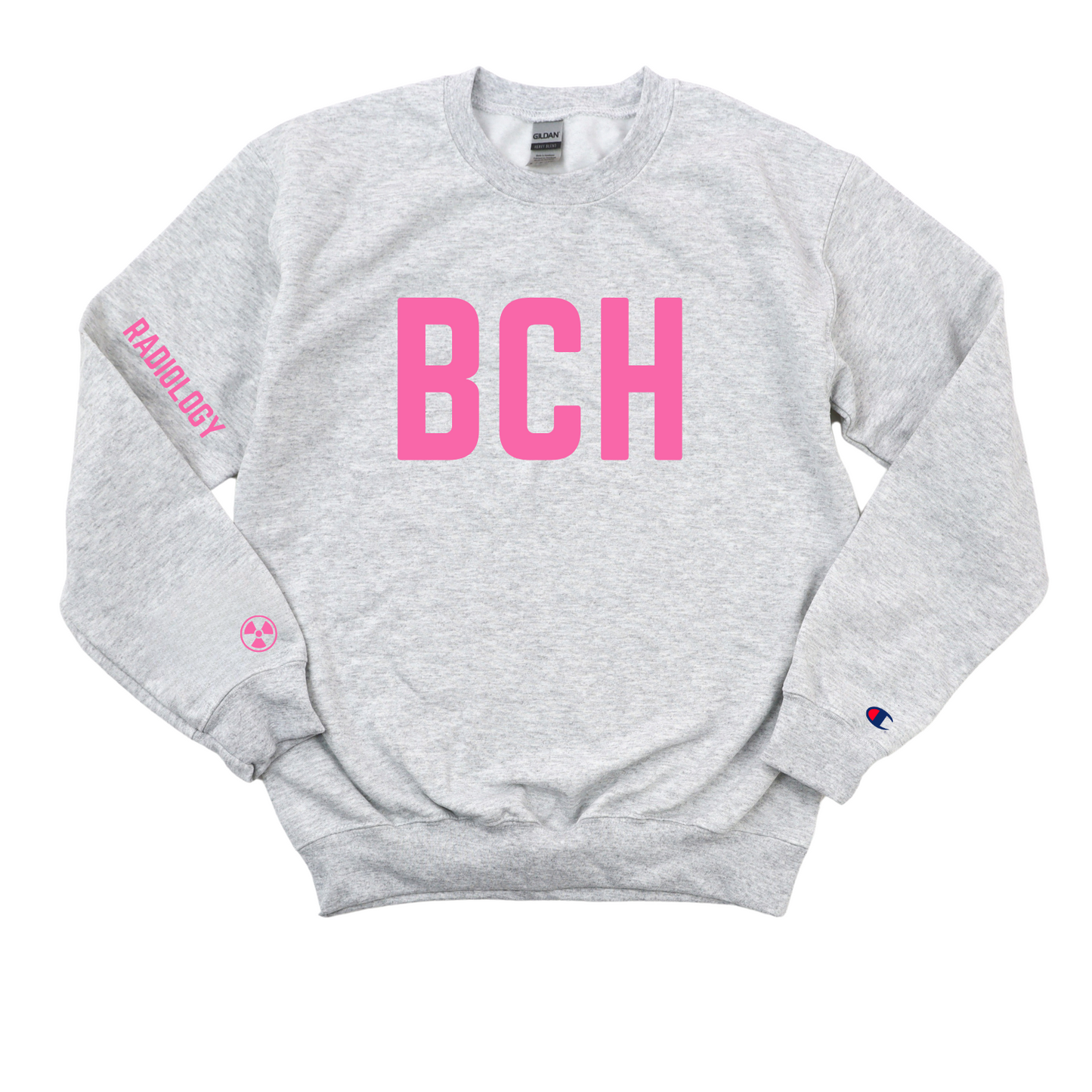 PINK BCH CT - RADIOLOGY CREWNECK