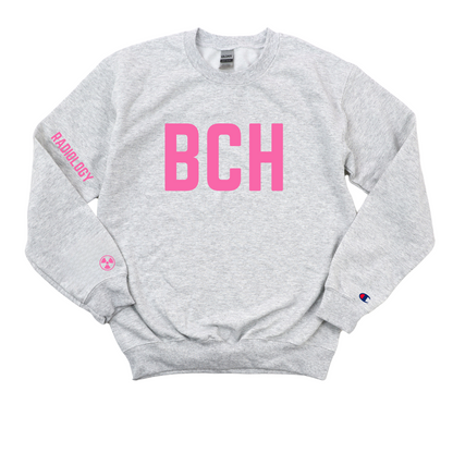 PINK BCH CT - RADIOLOGY CREWNECK