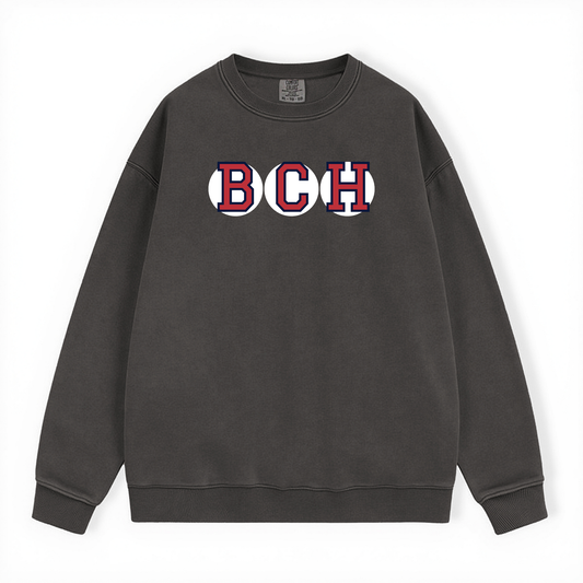 BCH RETIRED SOX LETTER CREWNECK