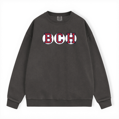 BCH RETIRED SOX LETTER CREWNECK