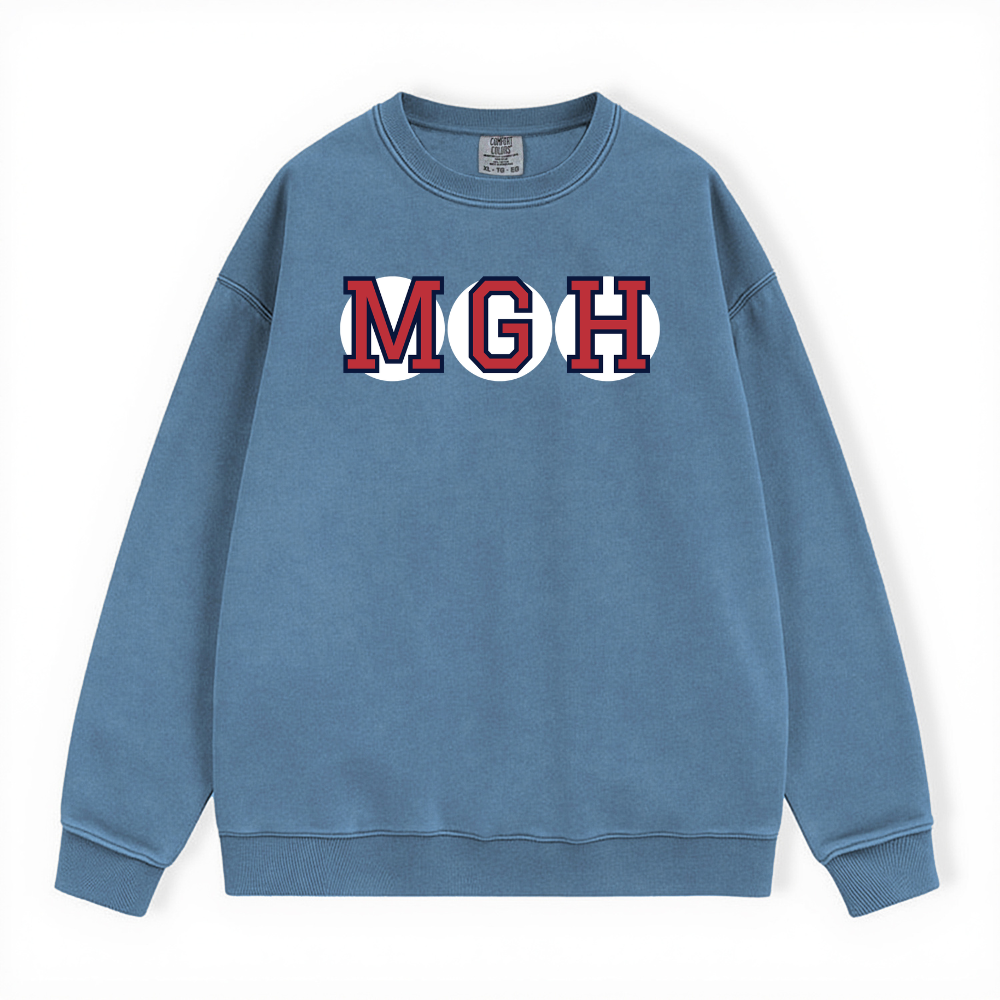 MGH RETIRED SOX LETTERS CREWNECK