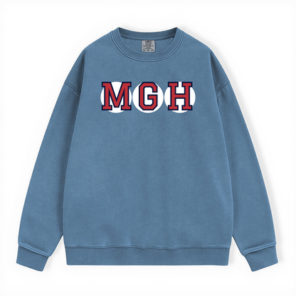 MGH RETIRED SOX LETTERS CREWNECK