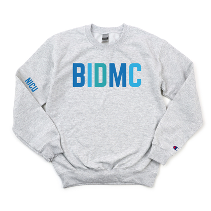 MULTIBLUE BIDMC PA -  NICU CHAMPION CREWNECK