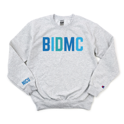 MULTIBLUE BIDMC PA -  NICU CHAMPION CREWNECK