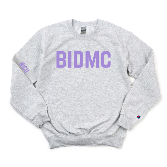 LILAC BIDMC RN - NICU CHAMPION CREWNECK CLEARANCE