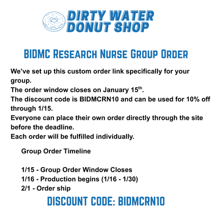 MULTICOLOR BLUE BIDMC RESEARCH NURSE CHAMPION CREWNECK