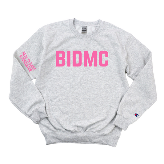 PINK BIDMC HCA CHAMPION CREWNECK