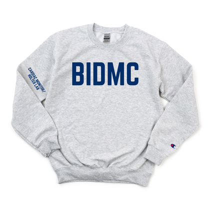 NAVY BIDMC CARDIAC MONITOR/ HOLTER LAB CHAMPION CREWNECK