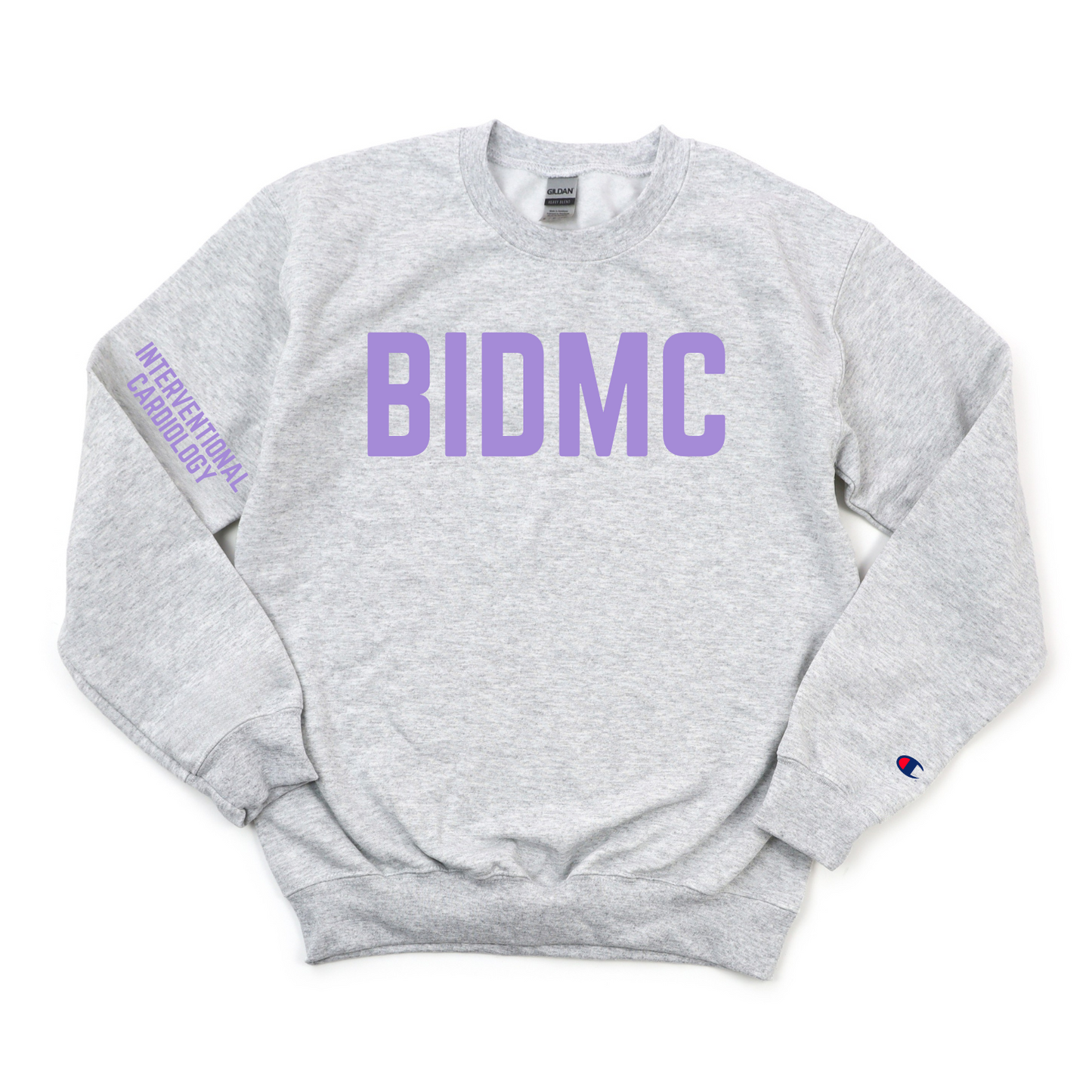 LILAC BIDMC INTERVENTIONAL CARDIOLOGY CHAMPION CREWNECK