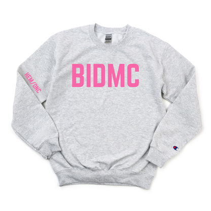 PINK BIDMC HEM/ONC CHAMPION CREWNECK