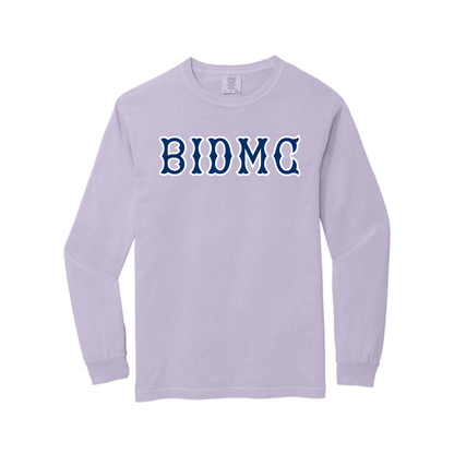 BIDMC NAVY SOX LETTERS LONG SLEEVE