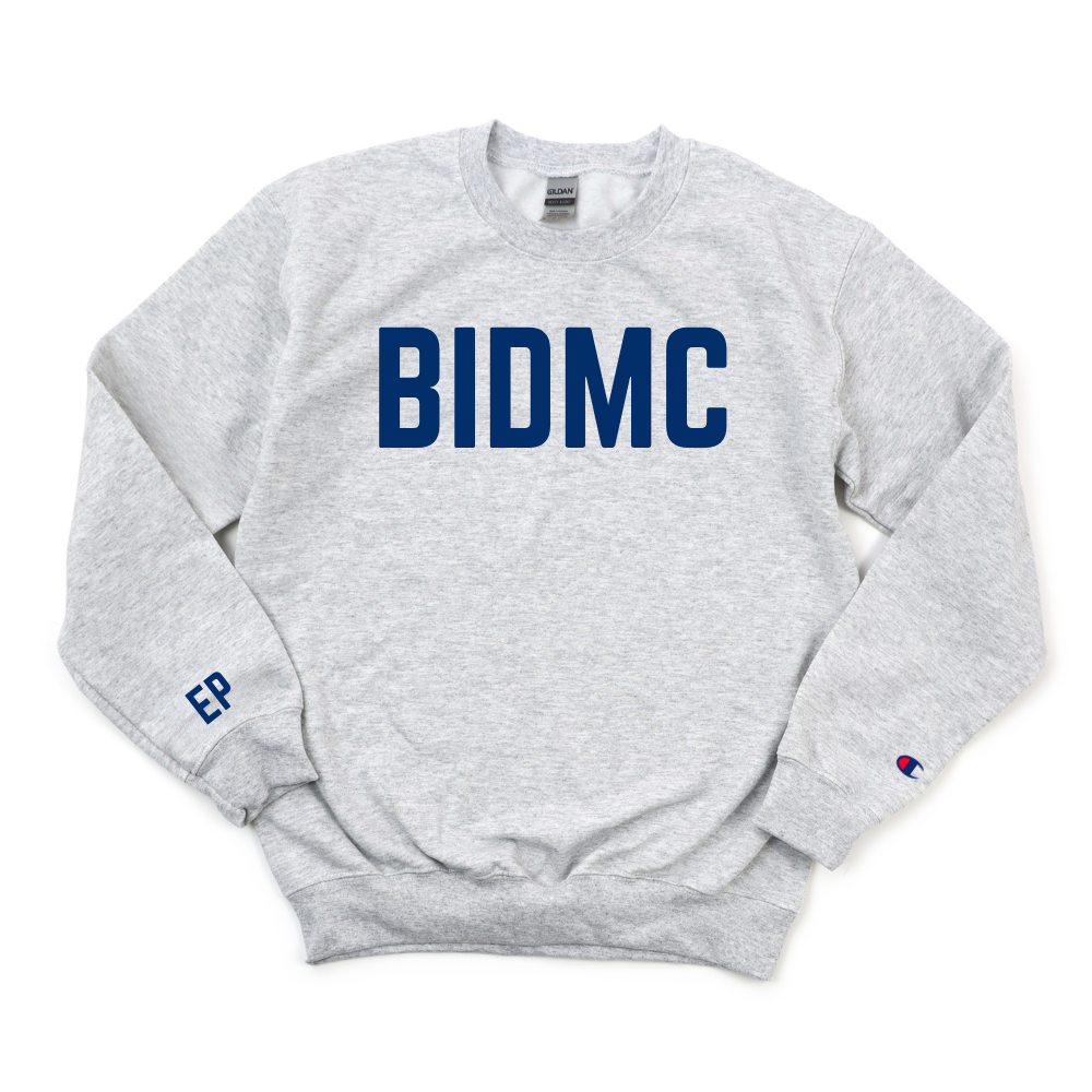 NAVY BIDMC EP CHAMPION CREWNECK