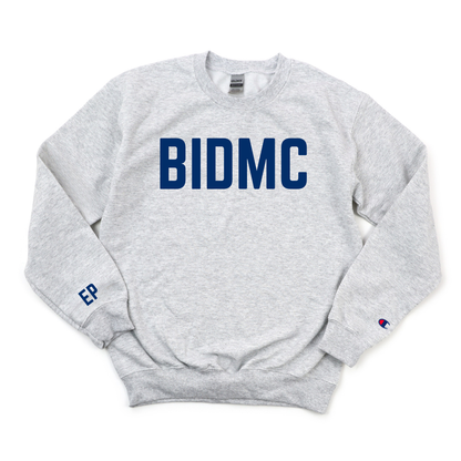 NAVY BIDMC EP CHAMPION CREWNECK