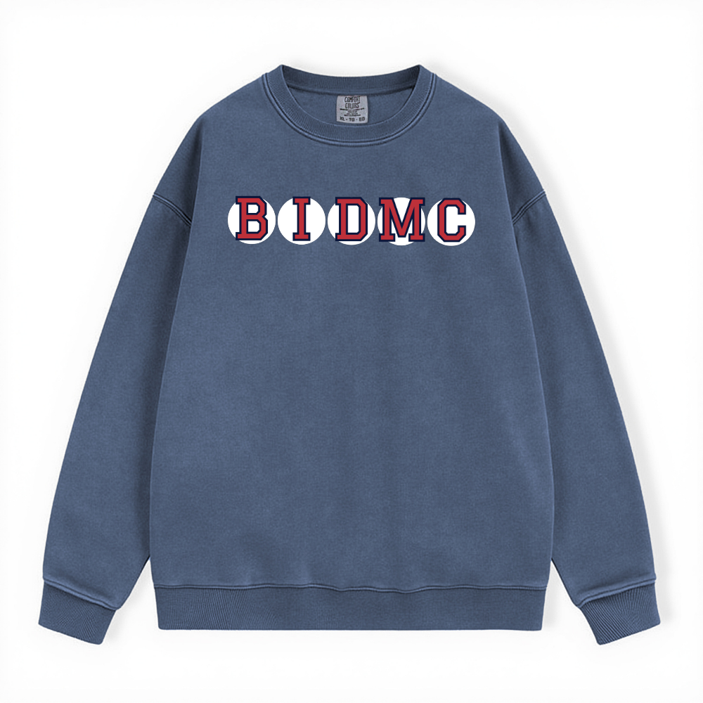 BIDMC RETIRED SOX LETTERS CREWNECK