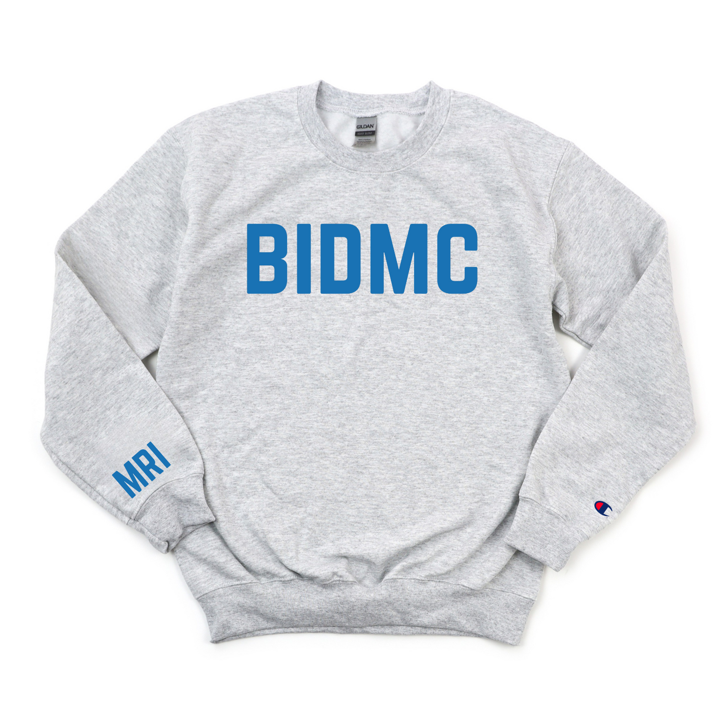 ROYAL BLUE BIDMC MRI CHAMPION CREWNECK