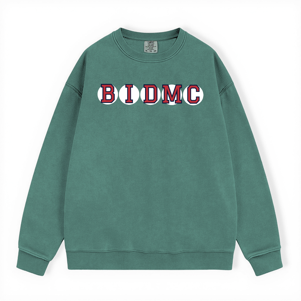BIDMC RETIRED SOX LETTERS CREWNECK