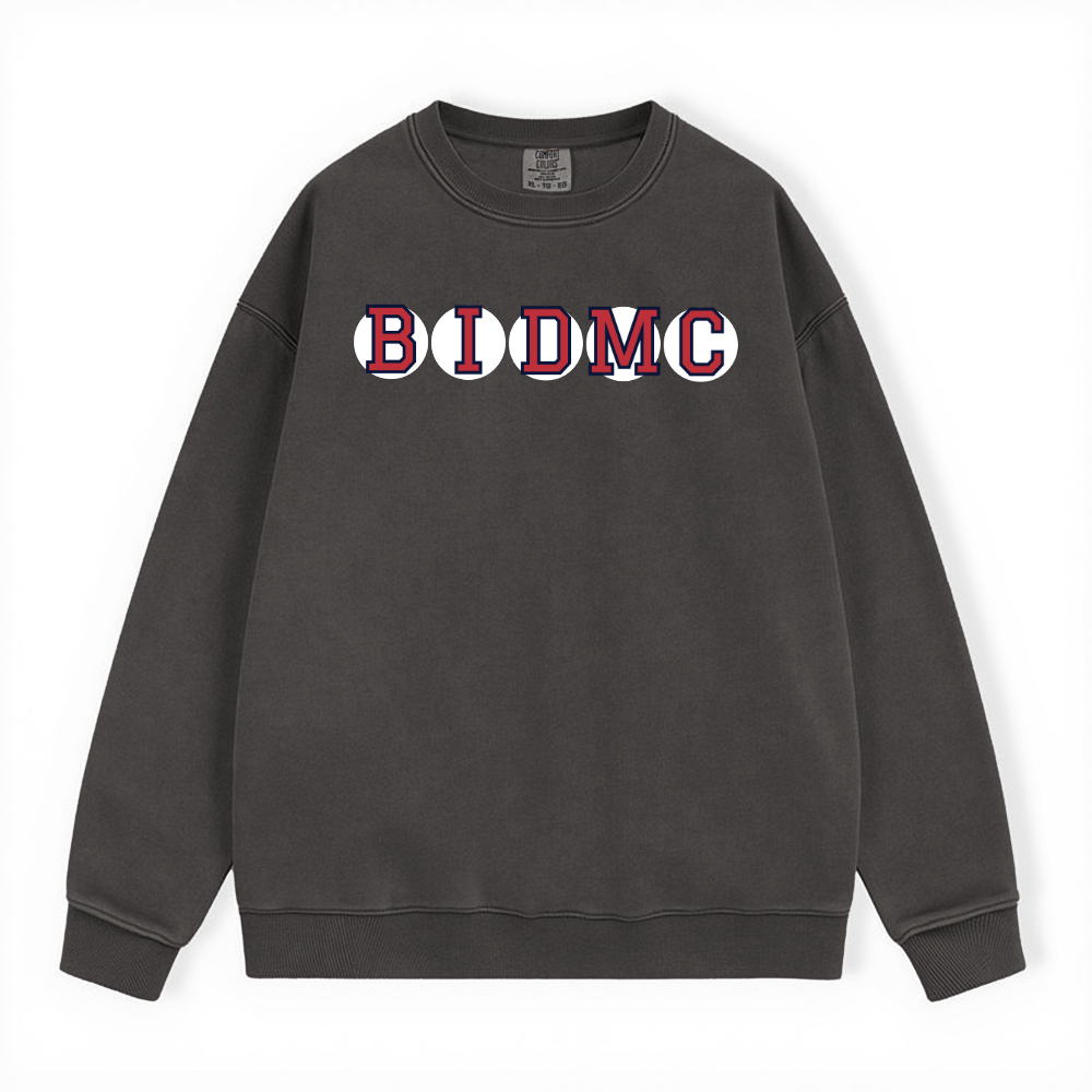 BIDMC RETIRED SOX LETTERS CREWNECK