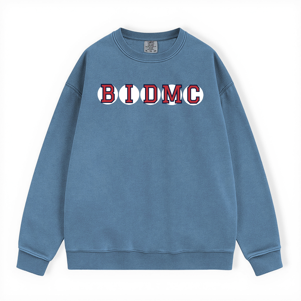 BIDMC RETIRED SOX LETTERS CREWNECK