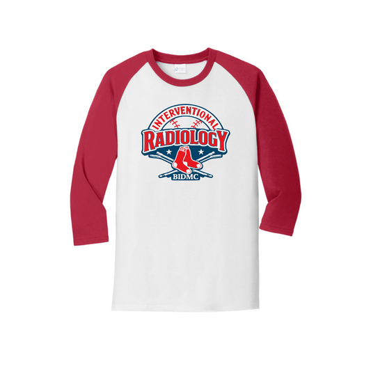 BIDMC INTERVENTIONAL RADIOLOGY 26  NURSES NIGHT RAGLAN TEE