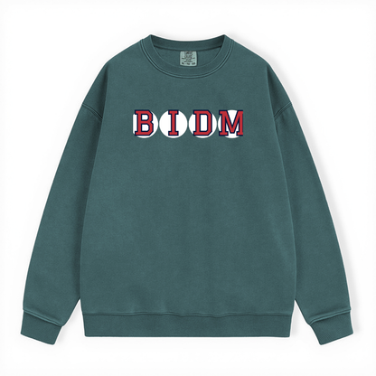 BIDM RETIRED SOX LETTER CREWNECK