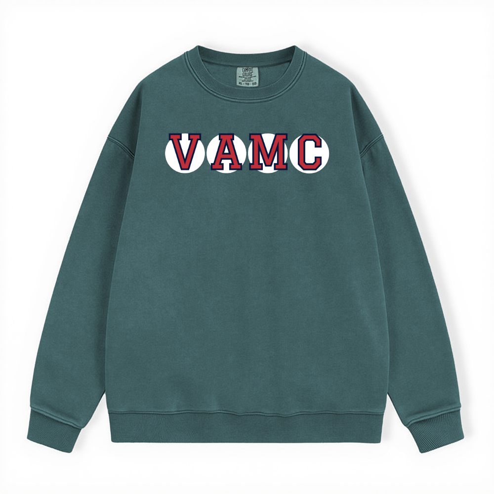 VAMC  RETIRED SOX LETTER CREWNECK