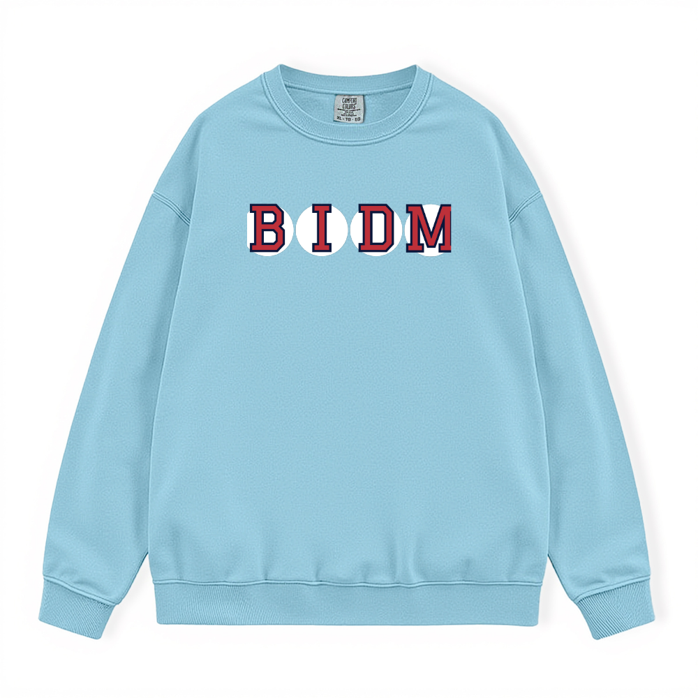 BIDM RETIRED SOX LETTER CREWNECK